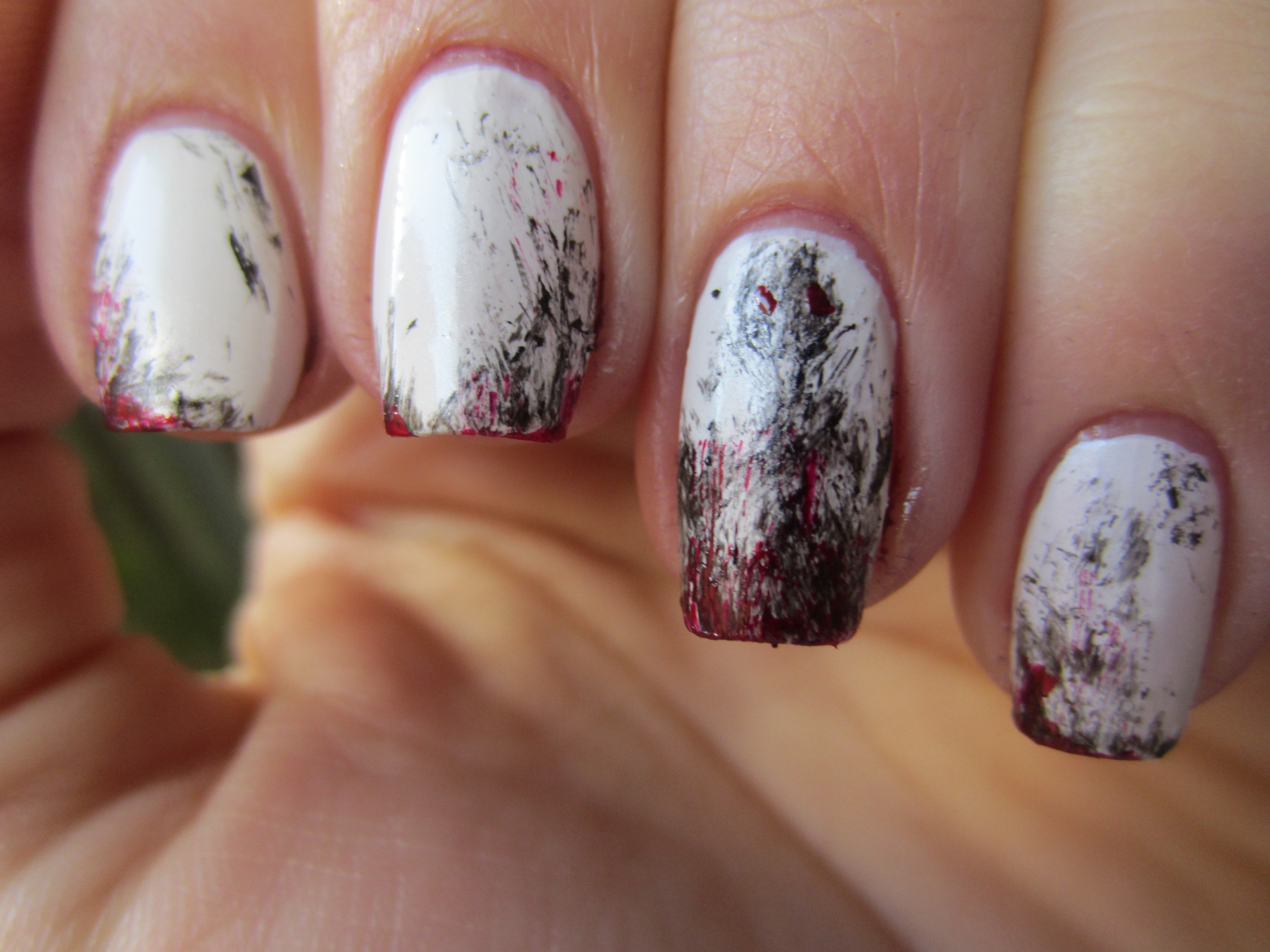 This is Halloween Nail Art Challenge: Ghosts ...